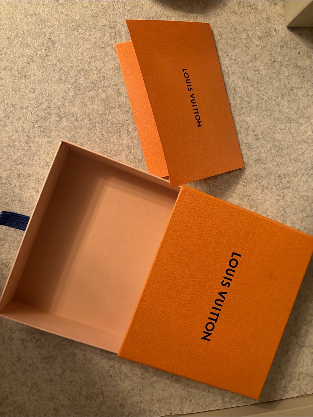 Louis Vuitton Orange Box with Matching Sleeve